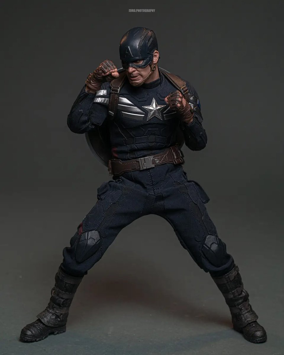 ホットトイズ】#Hottoys CAPTAIN AMERICA THE WINTER SOLDIER