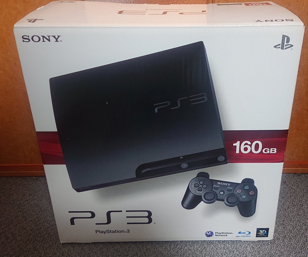 PS3 チャコールブラック160GB購入しました。 ジャンク6000円