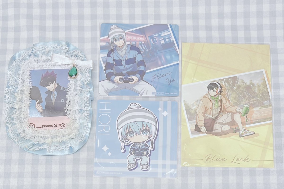交換】ブルーロック ブルロ まねきねこ コースター ポストカード