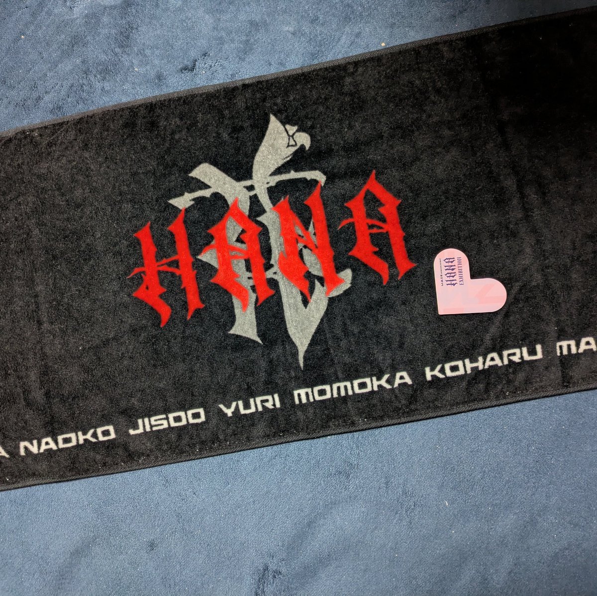 HANAちゃんタオルもゲット💖 ハニーズグッズは軒並み売り切れてたけど