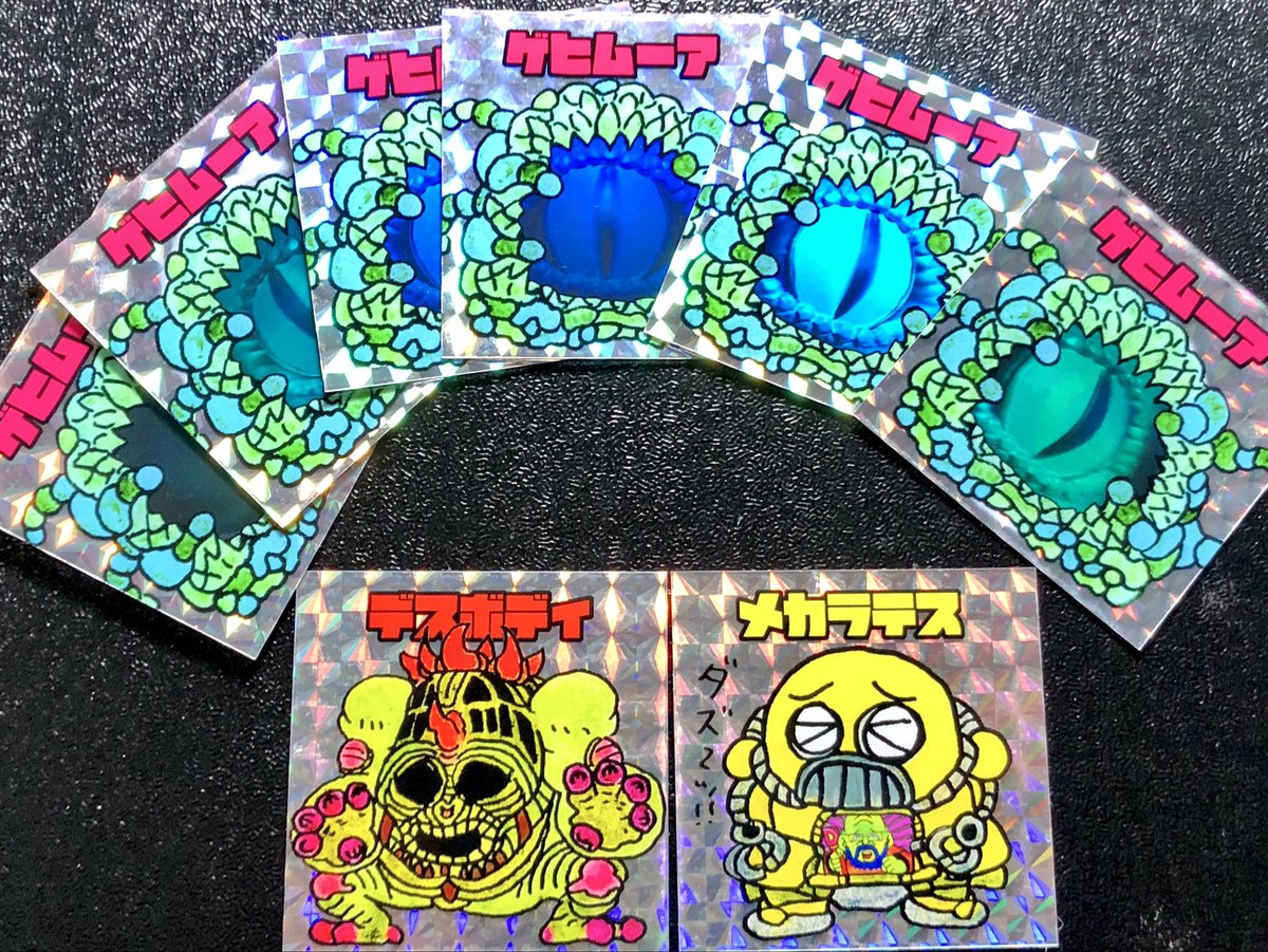 5月のシールセットはこの辺りになりそうです‼️ ついに角度で絵が