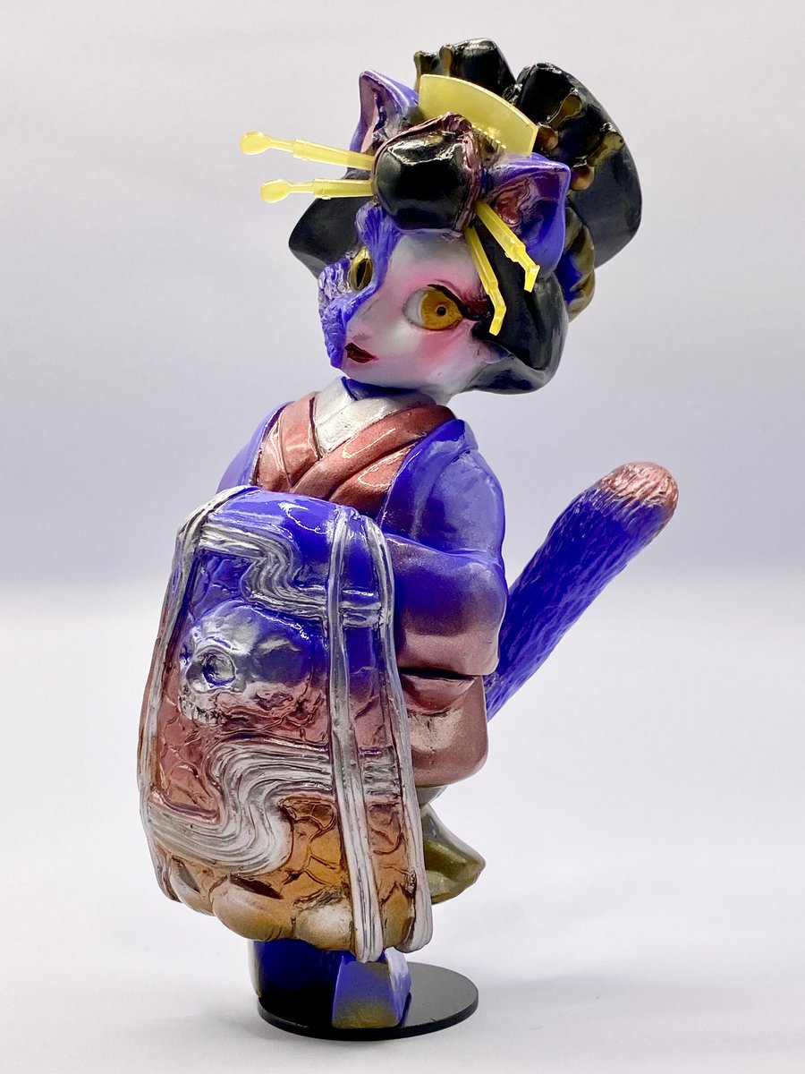 2/22本日“猫の日”につき、化猫遊女新色発売！】 「化猫遊女〜地獄太夫