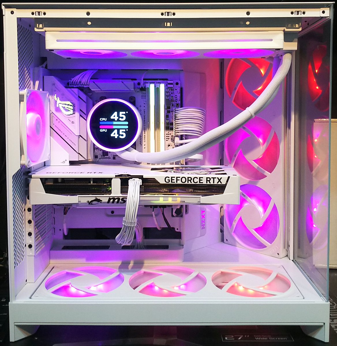 本店2F・BF】 H9 FLOW RGB+(2025)を使ったホワイトカスタムPC組立代行