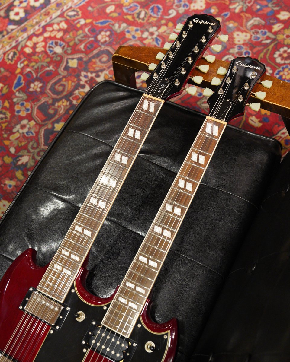 中古新入荷🔥 Epiphone Limited Edition G-1275 Double Neck Cherry