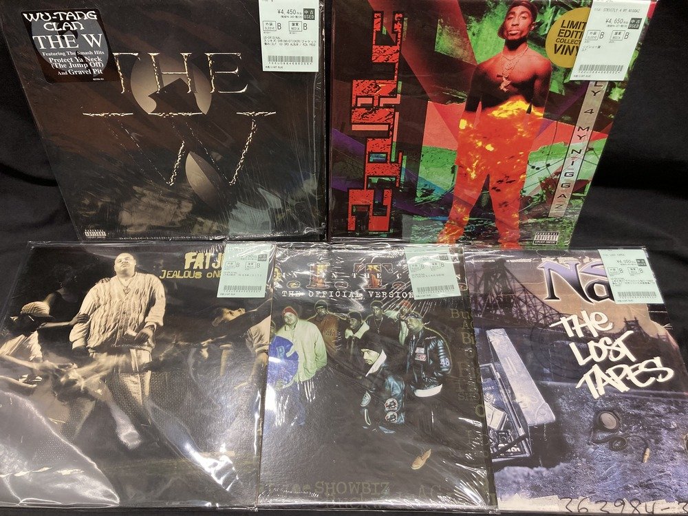 2/22 (日) HIP HOP USED LP RECORD 新入荷情報 ☆2PAC「STRICTLY 4 MY