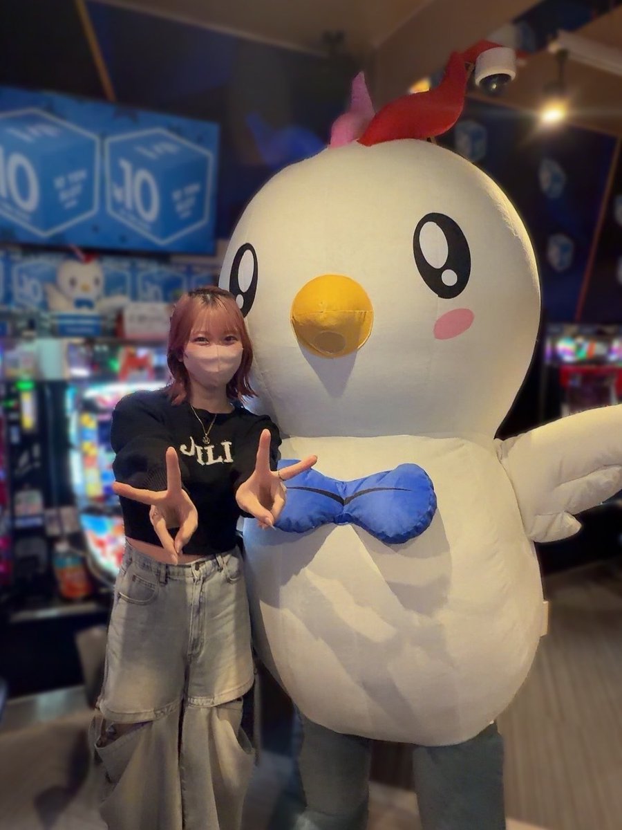 正解はっ！！！ 『アスカちゃん🐤』でしたっ！ そしてまさかの本人登場
