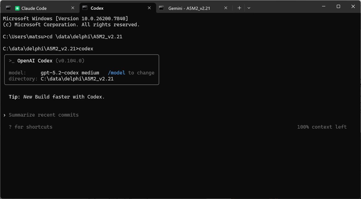 ここしばらく Claude Code と Codex と Gemini CLI、どれが良いのかな