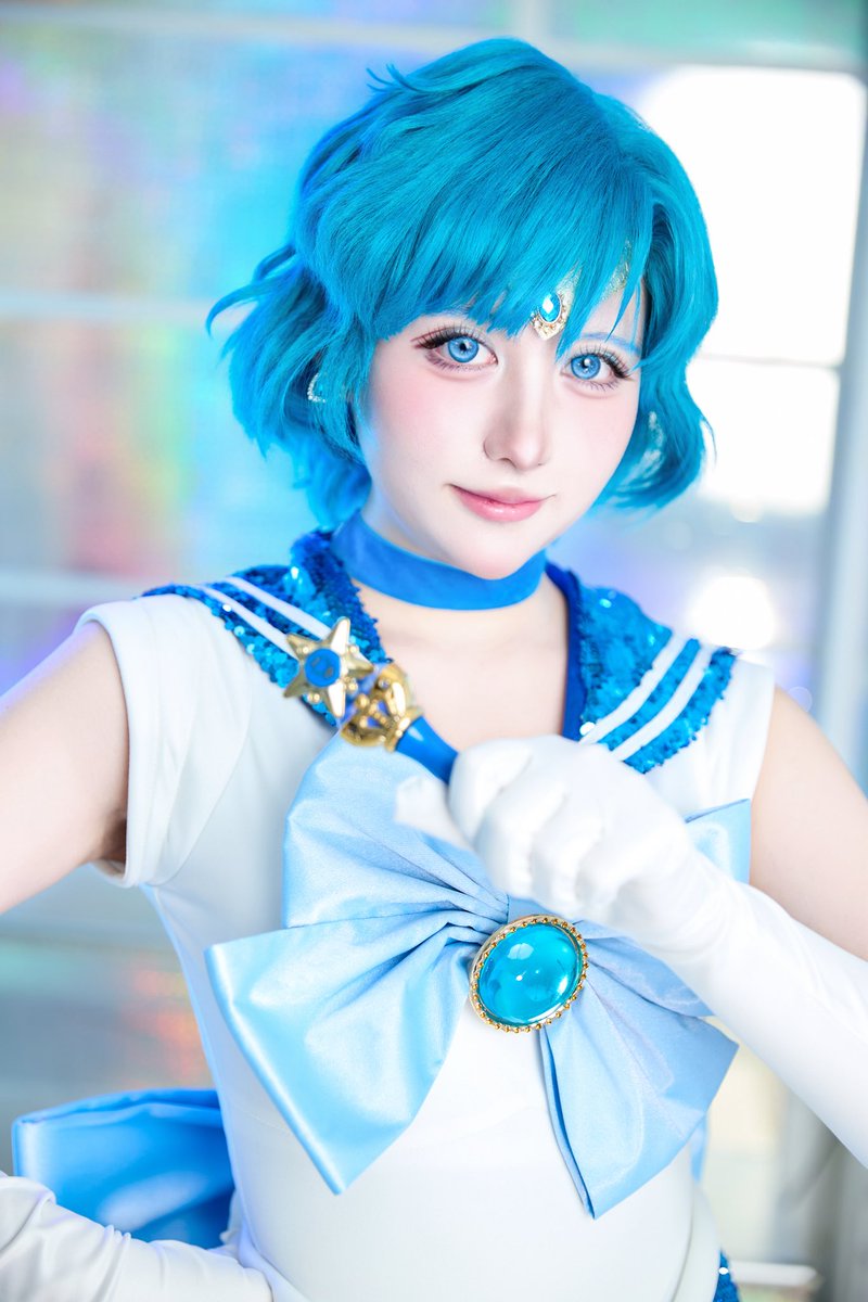 カメラマンさんにも褒めてもらったけど、髪の毛のウェーブが水野亜美っ