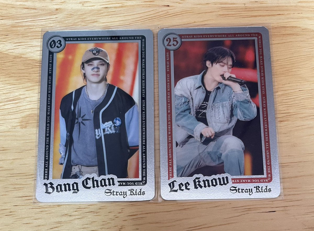 straykids スキズ トレカ 交換 コンプ目的 譲) エコパ ライブフォト