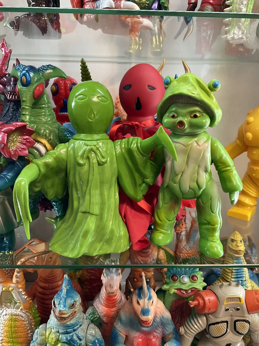 ベアモデルの円盤生物組！ あとはデモス😑