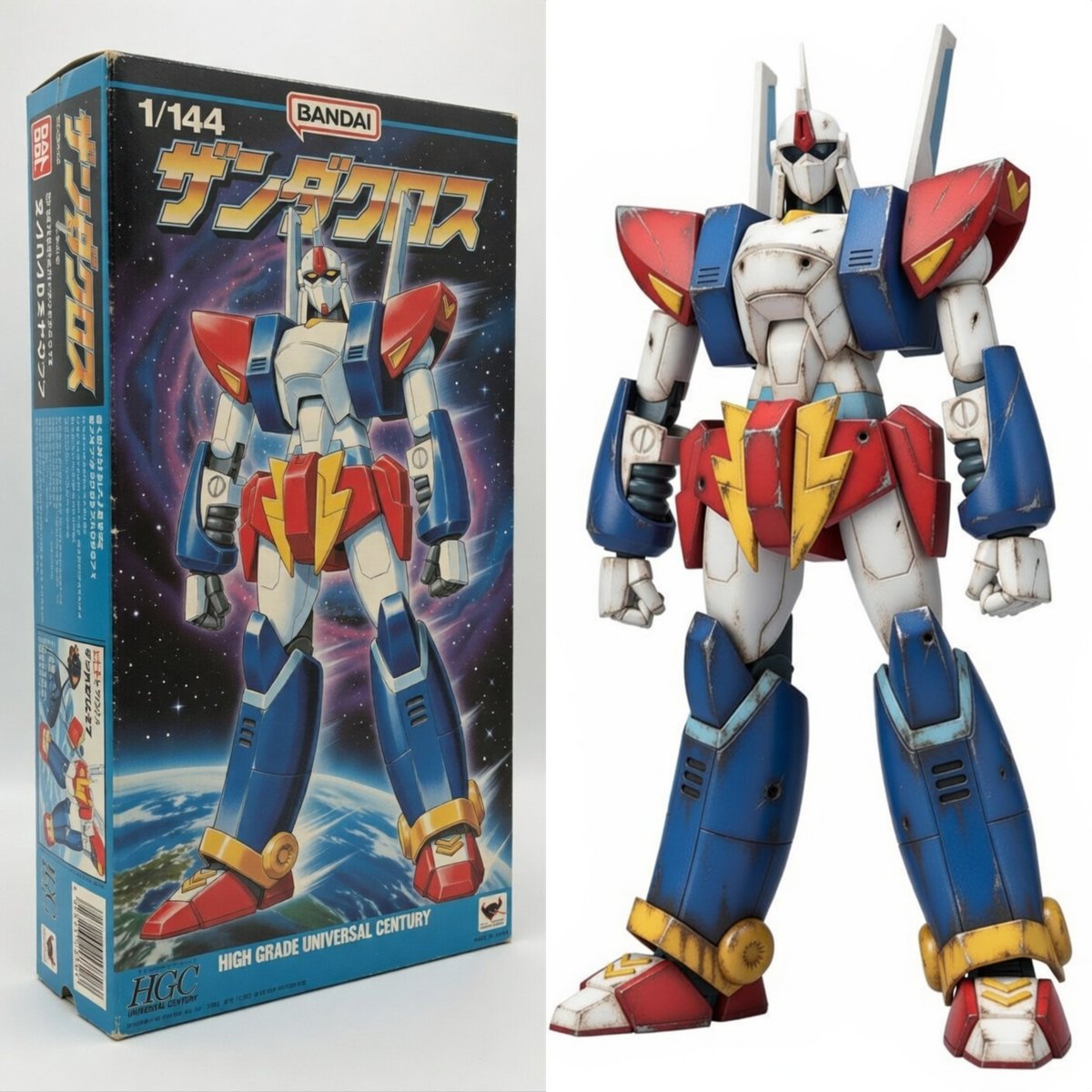 ドラえもん #のび太と鉄人兵団 #ザンダクロス Grokに描かせてみた 箱