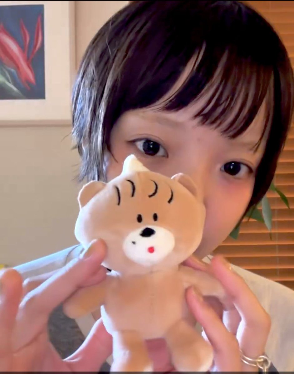 このモンチッチサイズのあくまちゃんを作ったって事ですね😊 ＃あい