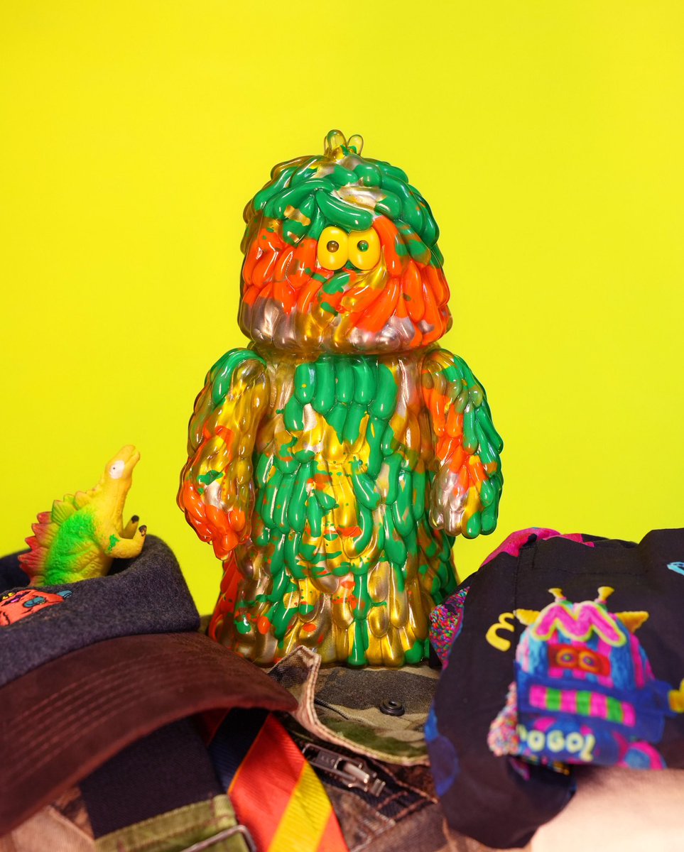 TAKUMA FUJISAKI MOGOL ALIEN ARTIST PAINT GAER 7 @mogols_tokyo