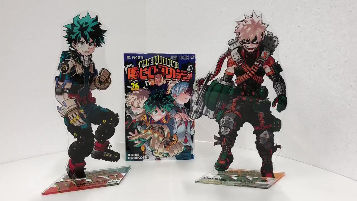 紹介動画が到着📽️✨】 JCS限定！ #僕のヒーローアカデミア アクリル