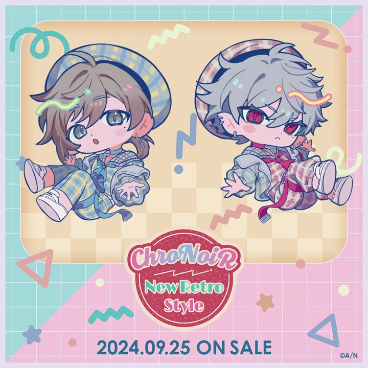 本日発売 #ChroNoiR ニューレトロスタイルグッズ】 「ニューレトロ」を