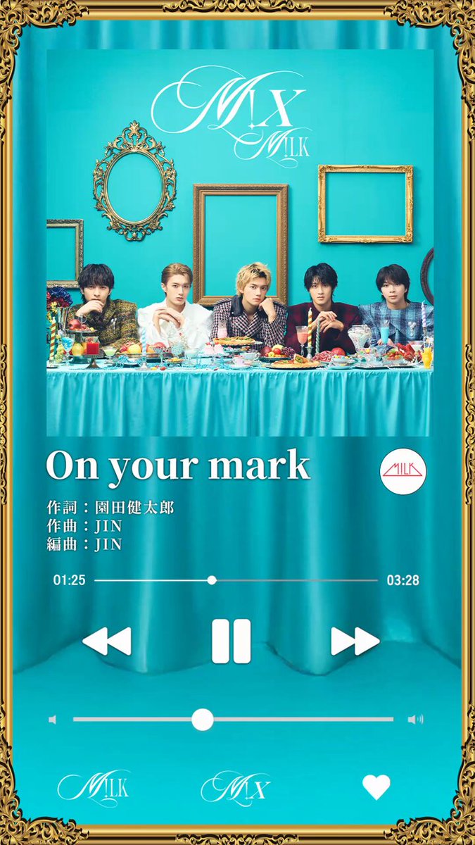 M!LK メジャー2nd アルバム「M!X」 👑リリースまであと5日👑 新曲の一