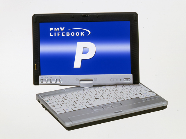 富士通、重量約990gのキーボード付きタブレットPC