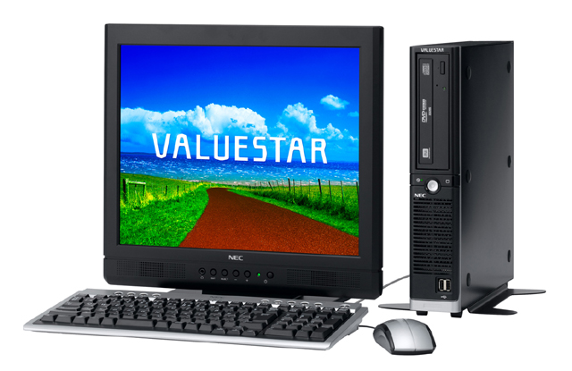 NEC、幅66mmのデスクトップ「VALUESTAR L スリムタイプ」