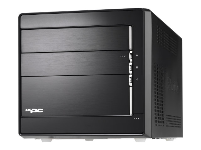 Shuttle、外付け5インチケース大のCore Duo/Radeon X1400搭載PC