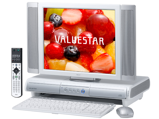NEC、液晶一体型の新デザイン「VALUESTAR S」