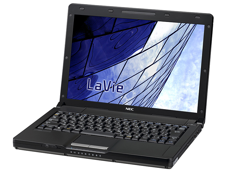 NEC、薄くフラットな新モバイルノート「LaVie J」