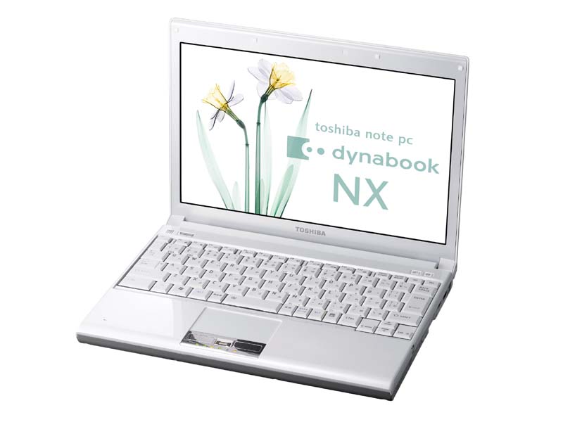 東芝、実売20万円の128GB SSD搭載12.1型モバイル「dynabook NX」