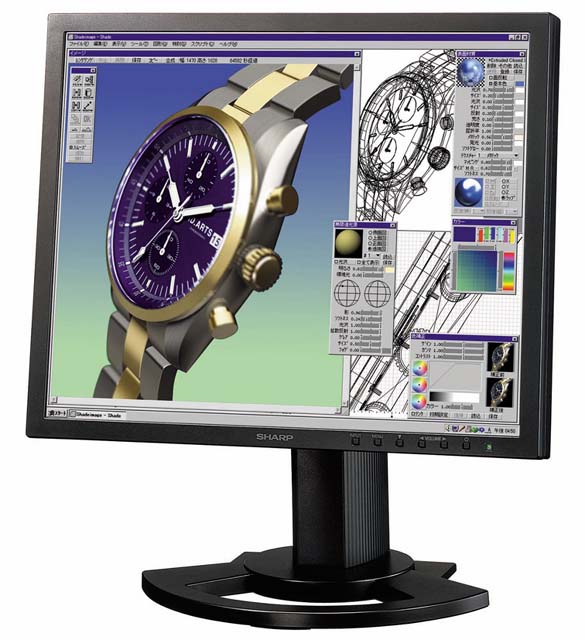 シャープ、SXGA表示の18.1型液晶2機種4モデル