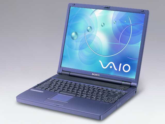 ソニー、バイオノートGRなどA4ノートPCを一新