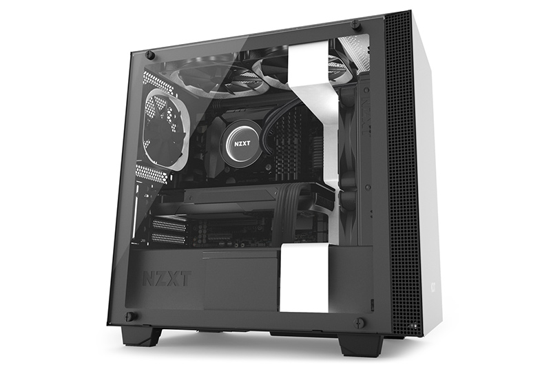 NZXT、機械学習ファンコントローラ内蔵の小型PCケース - PC Watch