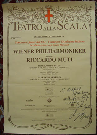 スカラ座のポスター！ : K＆K＋k＆aの生活