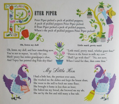 古いマザーグースの絵本 : Der Liebling ～蚤の市フリークの雑貨手帳～