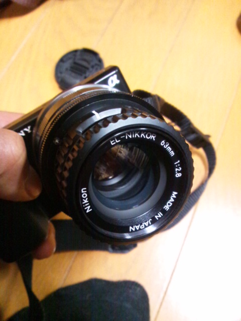 ☆「EL-NIKKOR 63mm f2.8」で遊んでみよう。 : 一写入魂