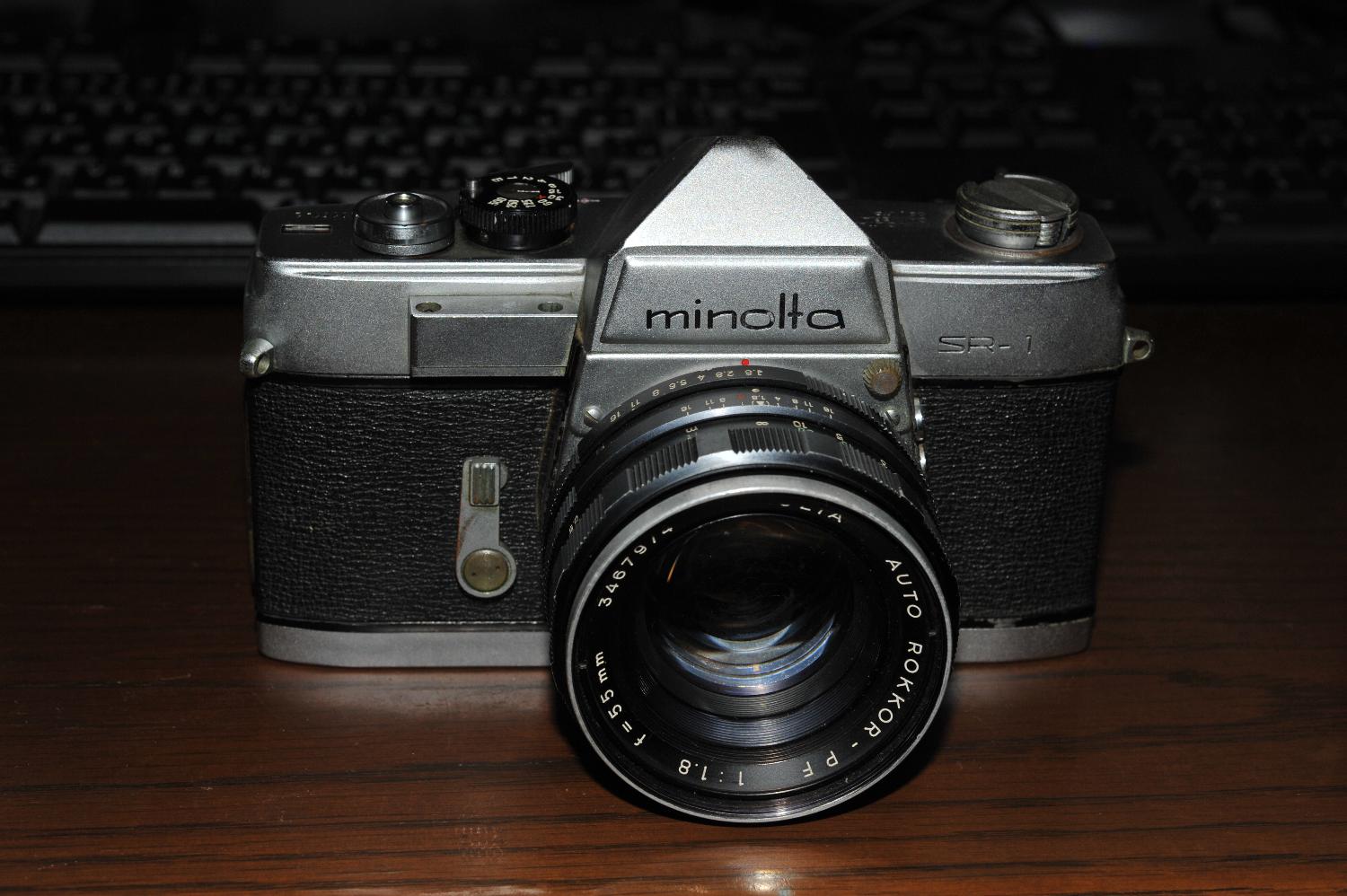 ミノルタ SR-1 のこと : nakajima akira's photobook