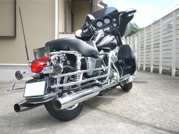 ツアーパックデタッチャブルのパーツ取付けとランチは三勝屋