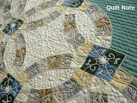 ダブルウェディングリングのキルト : Quilt Note