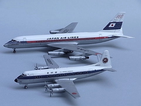 コンベアCV880 （1961年・東京国際空港） : こつこつ旅客機。