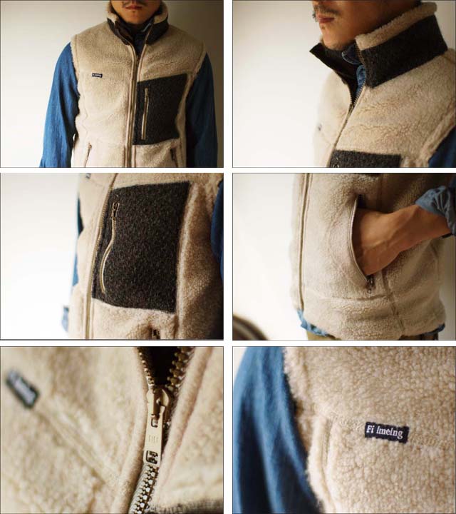 FilMelange [フィルメランジェ] BUDDY 2 オーガニックフリースベスト