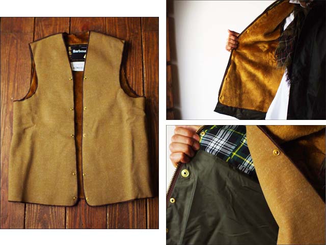 Barbour[バブアー] A297 ビデイルオリジナル専用ライナー [パイル