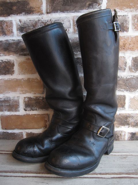 80's Harley-Davidson Engineer Boots Pt83 by Chippewa＞ : ONLINE