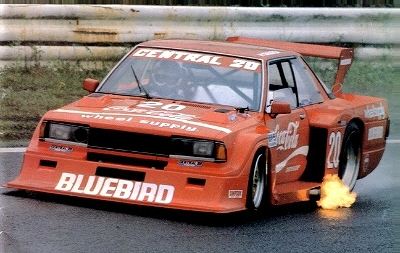 トミーテック・オートバックス ブルーバード スーパーシルエット (83年