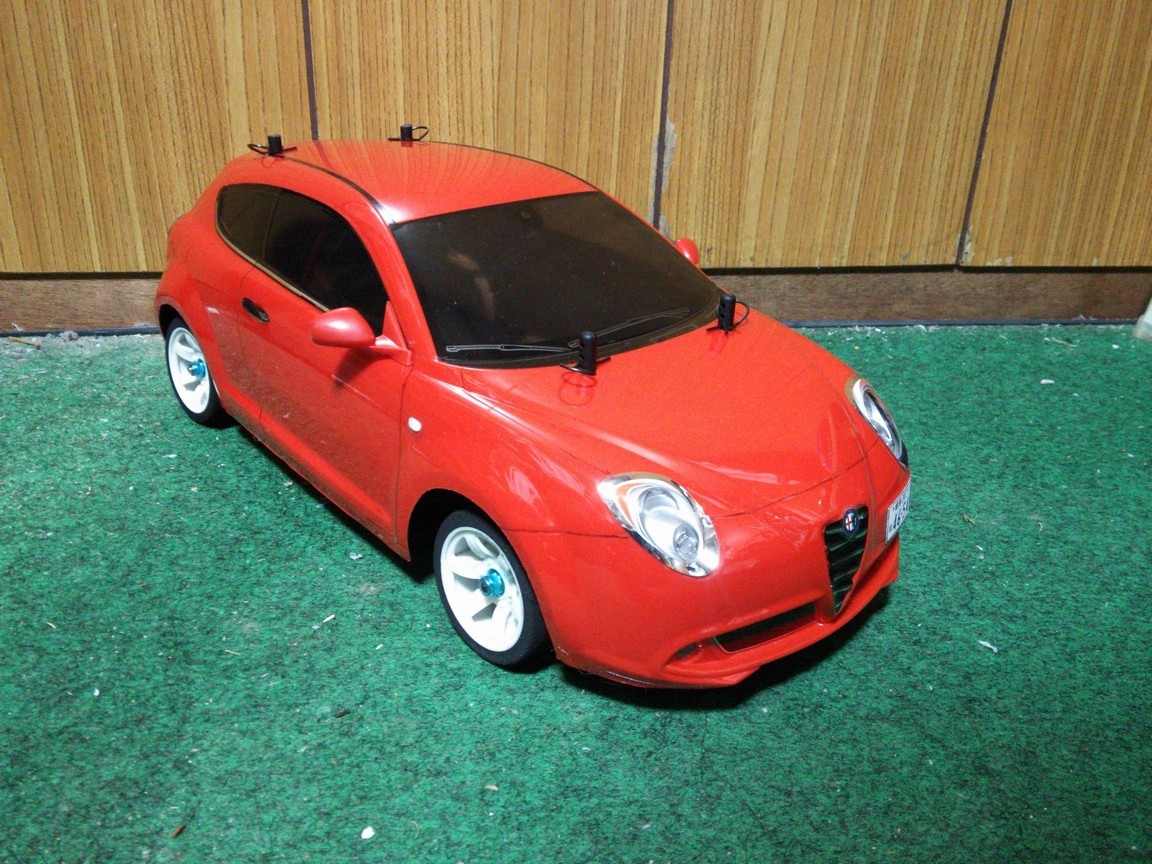 アルファロメオMITOボディ : 動力模型などのブログ