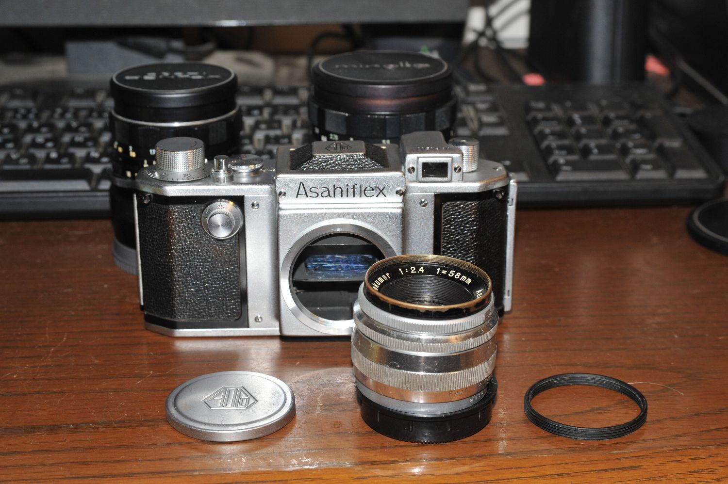 アサヒフレックスIIA と タクマー58mmF2.4 : nakajima akira's photobook