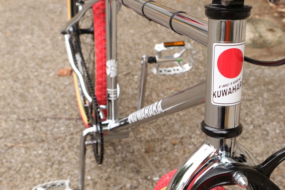KUWAHARA / SURVIVOR 26 / FLAME bike限定カラー CHROMR × RED