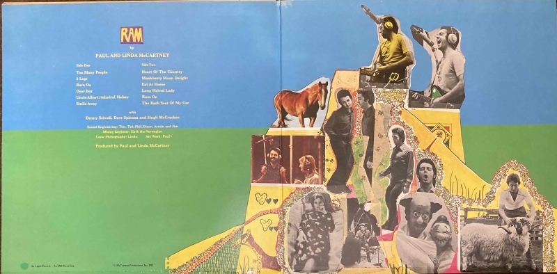 Paul McCartney / Wings その1 Ram : アナログレコード巡礼の旅