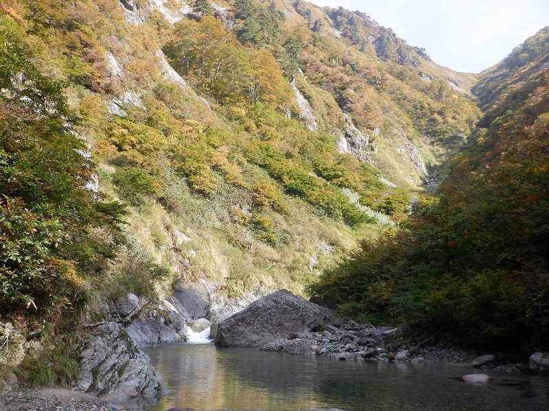 南魚沼市 裏巻機渓谷から巻機山を登る（新道コース～旧道コース）後編