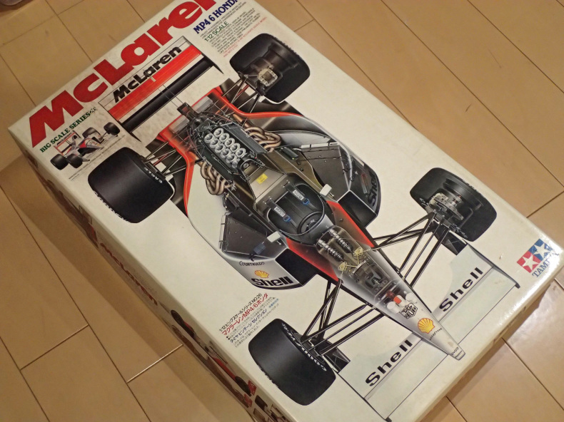 プラモ製作記 29(1/2) マクラーレン MP4/6 ホンダ 1/12 タミヤ : 小生
