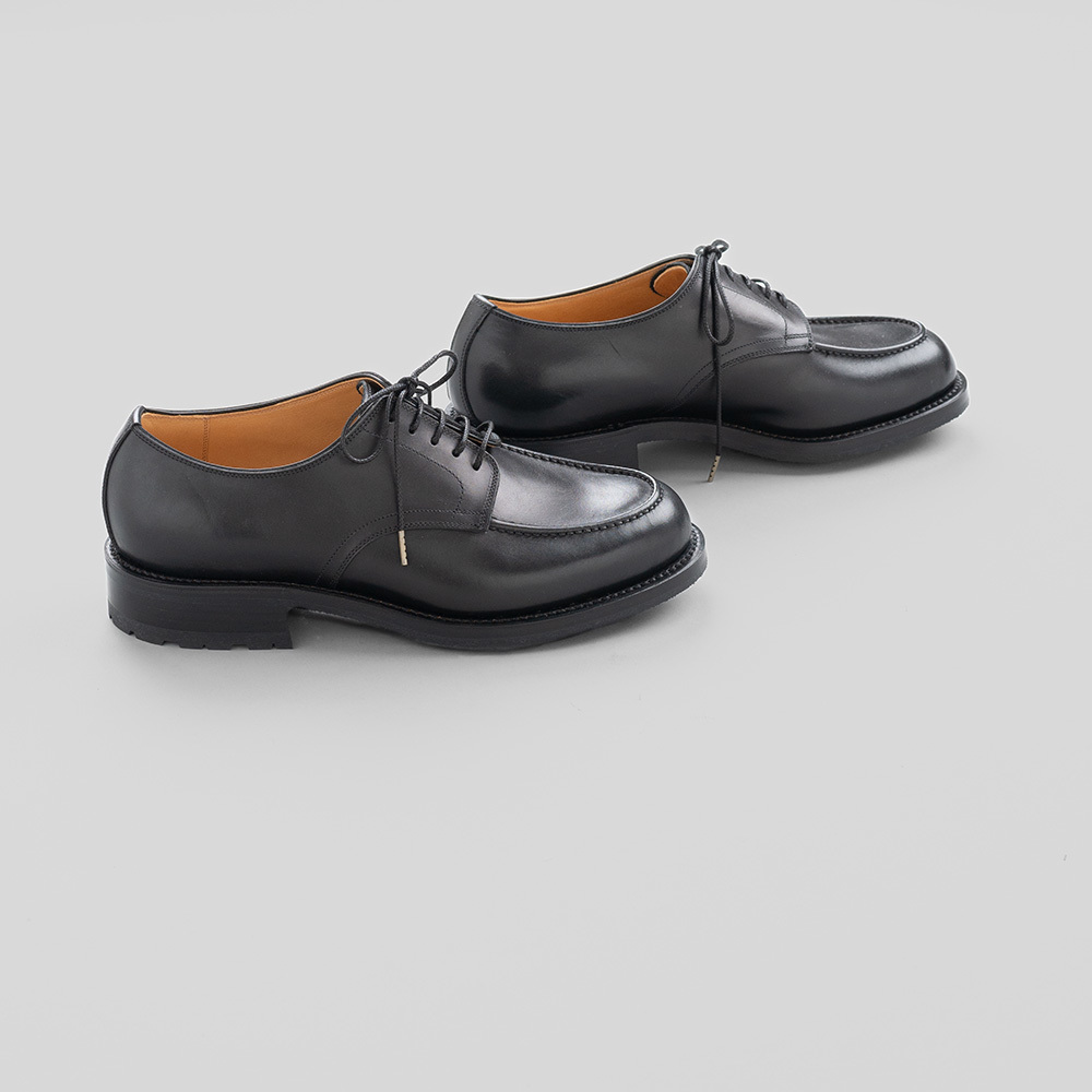 forme][フォルメ][Hand mocca Blucher][Calf Black][fm-120]