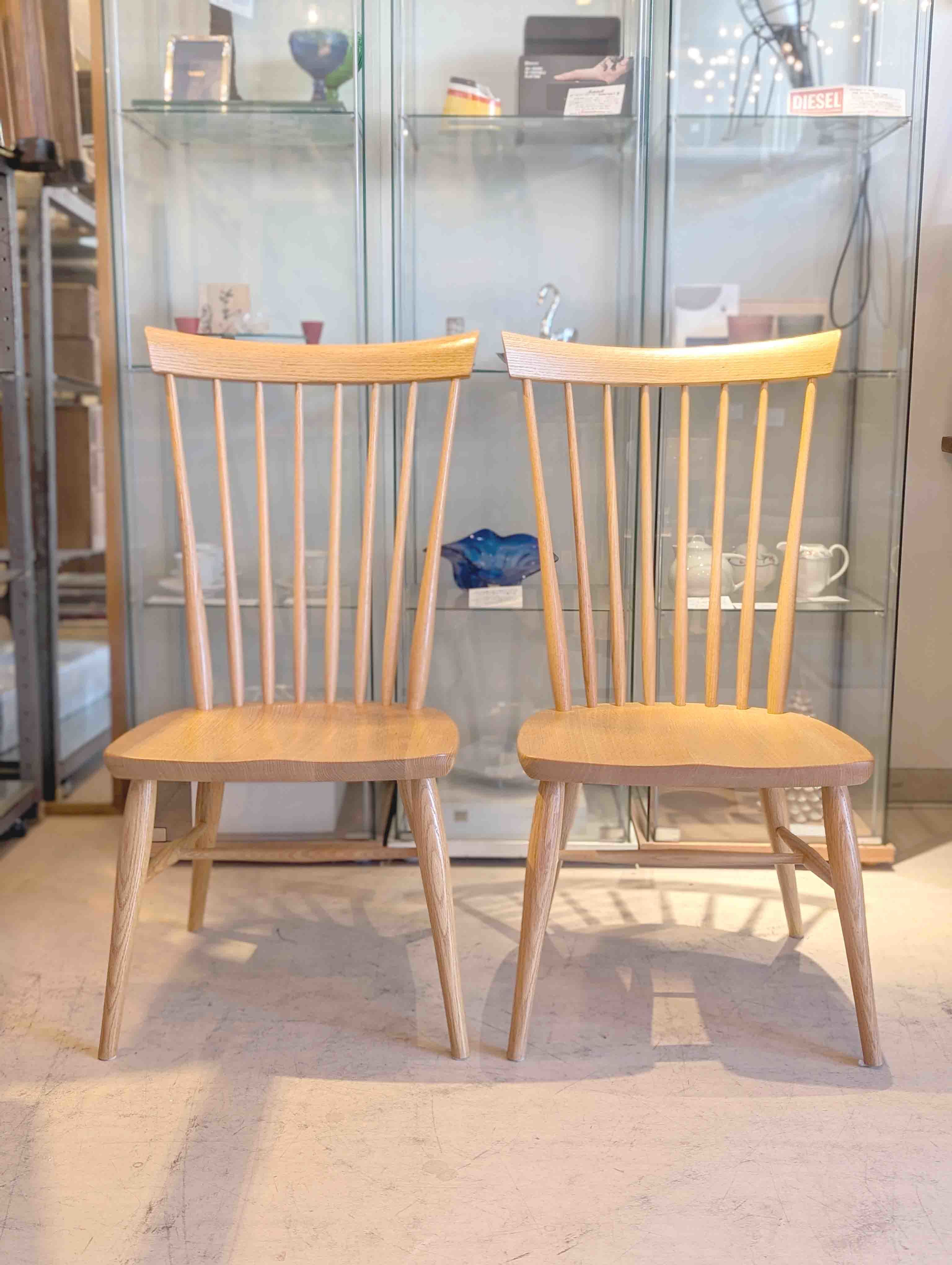 柏木工/KASHIWA】オーク無垢材のウェンザーチェア が入荷しました