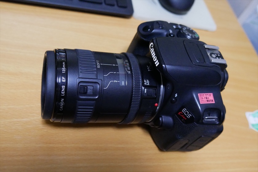 キヤノン EF135mm F2.8 ソフトフォーカス : 川の鳥見日記3