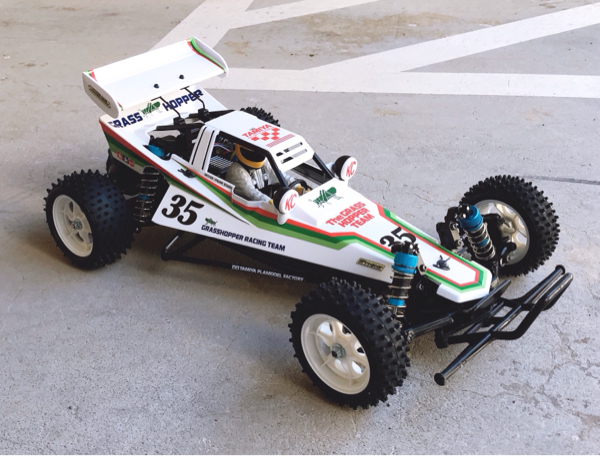 タミヤDT-03 改造 四独グラスホッパー仕様 ウイング取り付 : Black Fantom